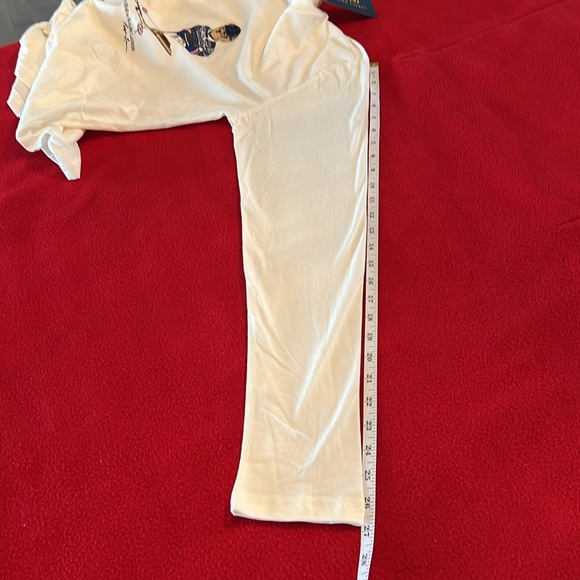 🎉Host Pick🎉Polo Ralph Lauren Mens 2-pc Set Navy Bottom/Cream Top Loungewear XS - Picture 8 of 16